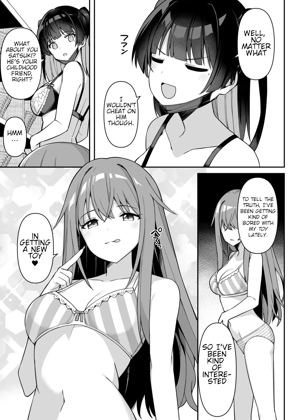Hentai Manga Comic-Gals on a Hot-spring Inn Trip are Shown Who's Boss by their Big Dick Waiter 2-Read-4